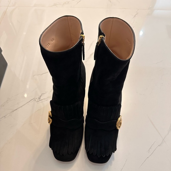 Gucci Marmont suede ankle boots - Picture 9 of 10
